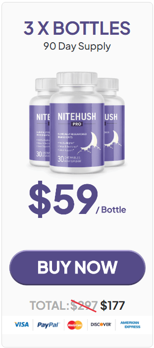 Buy NiteHush Pro 3 Bottle